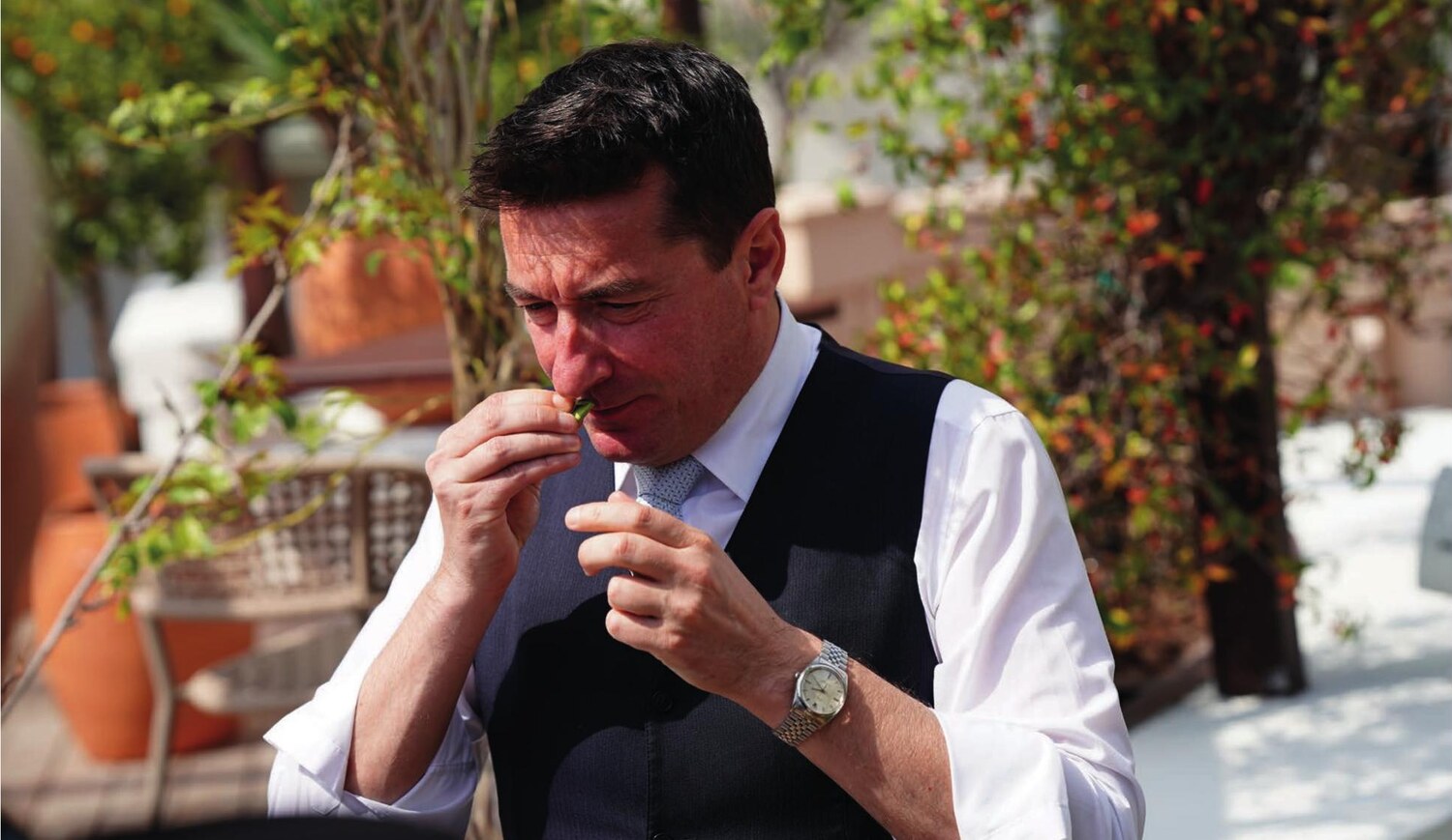Emanuele Balestra, mixologue-alchimiste, Majestic Cannes