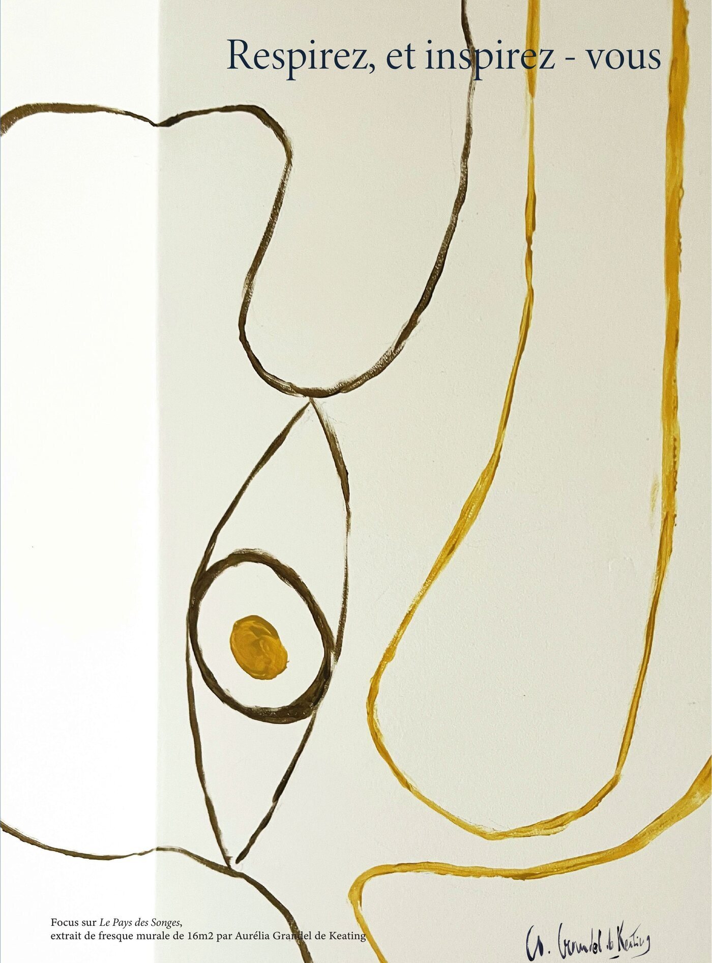 Œuvre d'Aurélia Grandel de Keating — RIVIERA ART N°1