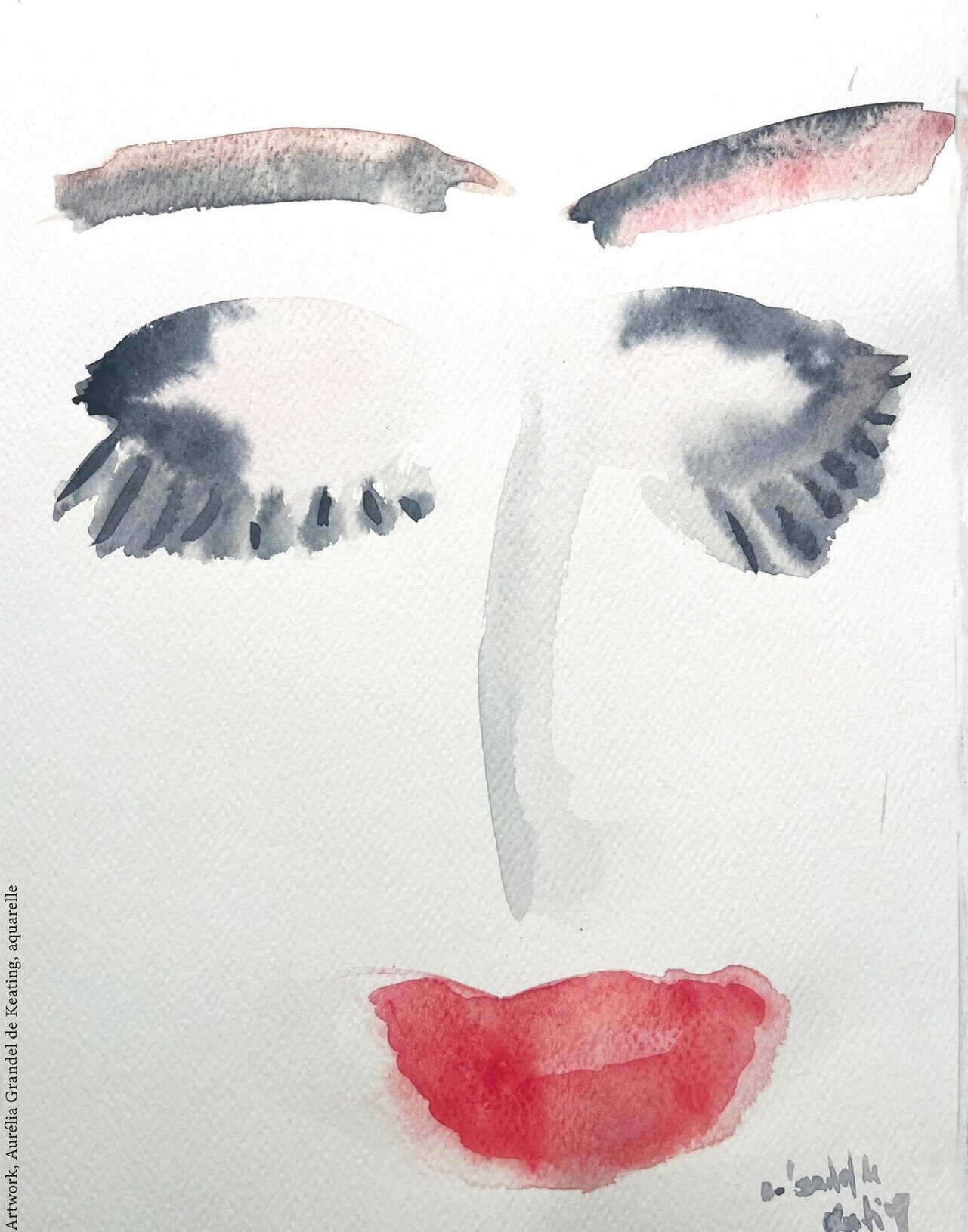 Œuvre d'Aurélia Grandel de Keating — RIVIERA ART N°1